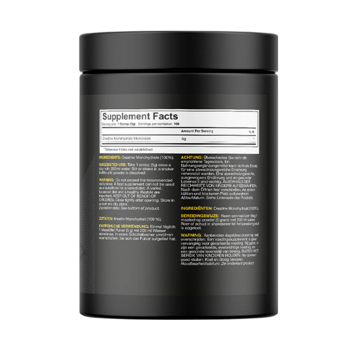 Creatine Monohydrate Powder, dedicated, 500g [2]