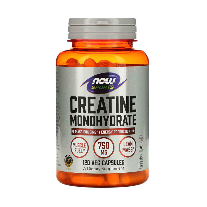 Creatine Monohydrate, 750 mg, NOW Foods, 120 capsule [1]