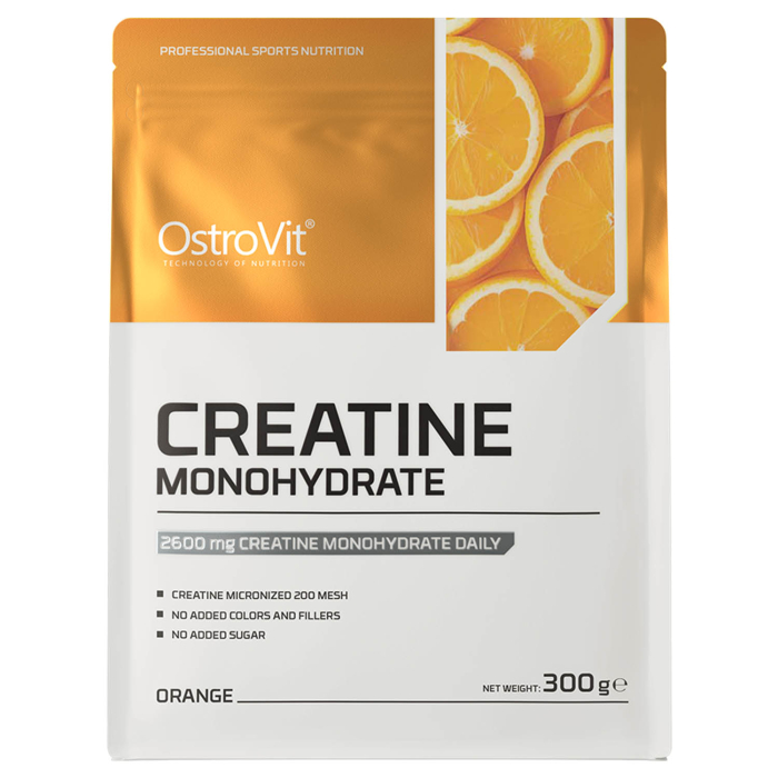 Creatine Monohydrate, Orange, OstroVit, 300g [2]