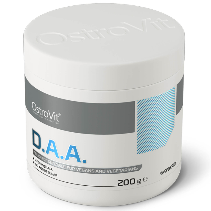 D.A.A. (D-aspartic acid) Powder, Raspberry Flavor, OstroVit, 200g [3]