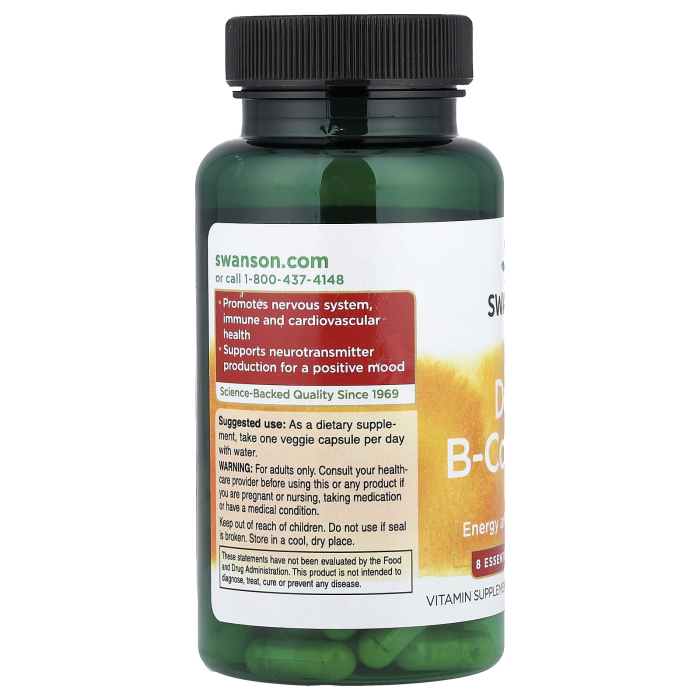 Daily B-Complex, Swanson, 100 capsule SW1855 [3]