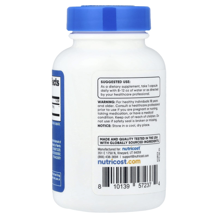 Dihydroberberine, 100 mg, Nutricost, 60 capsules [3]