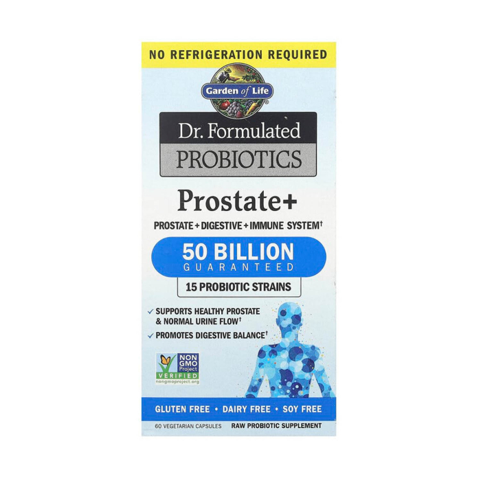 Dr. Formulated Probiotics, Prostate+, Garden of Life, 60 capsules [1]