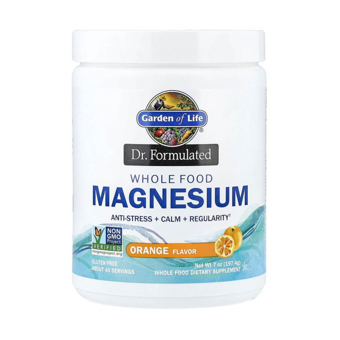 Dr. Formulated, Whole Food Magnesium, Garden of Life, 197.4g [1]