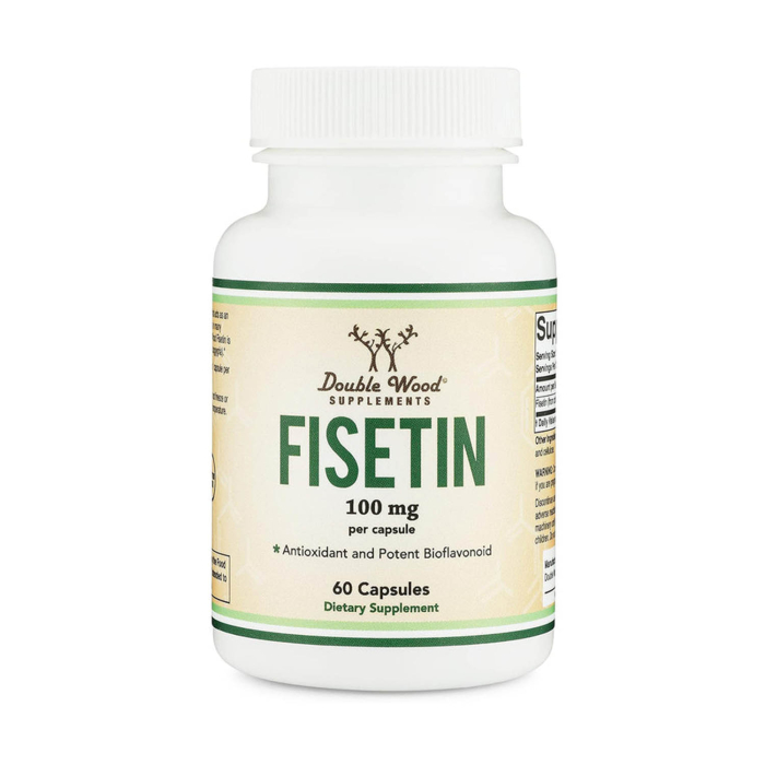 Fisetin, 100 mg, Double Wood Supplements, 60 capsules X002F26HSL [1]