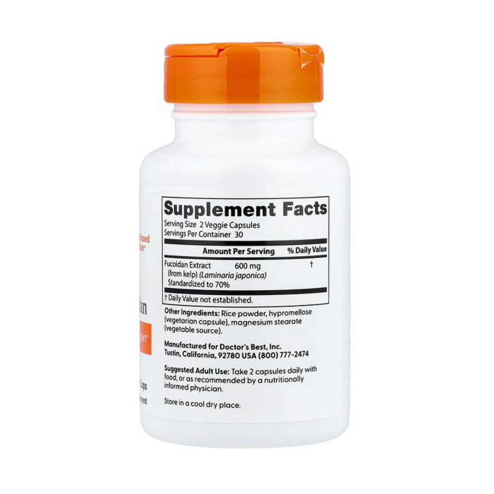 Fucoidan 70%, 300 mg, Doctor's Best, 60 capsule [2]