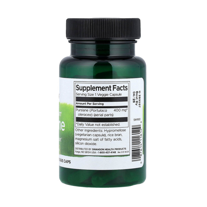 Full Spectrum Purslane, 400 mg, Swanson, 60 capsules SW1612 [2]