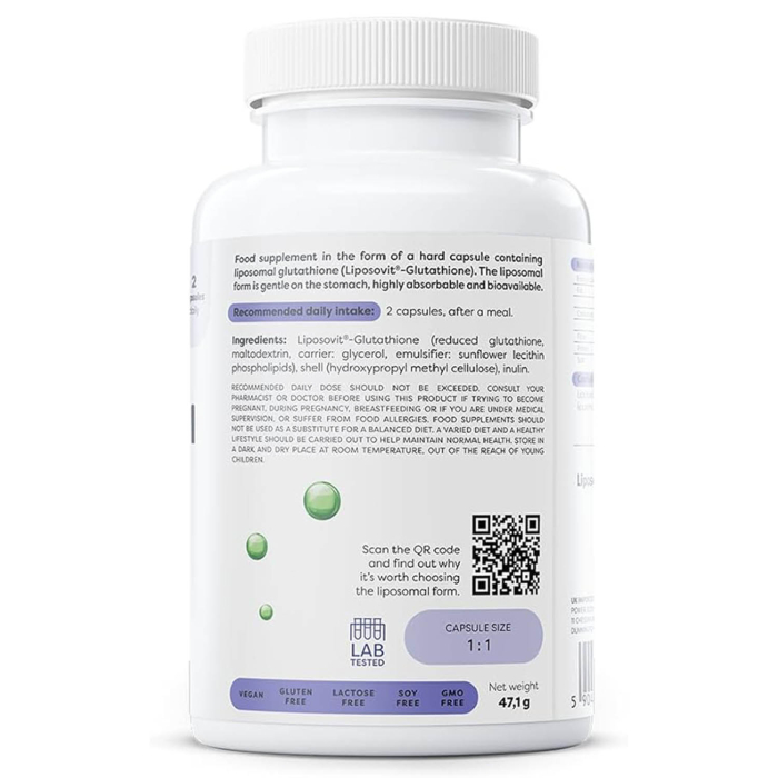 Glutathione Liposomal, 250 mg, Osavi, 60 capsule [2]