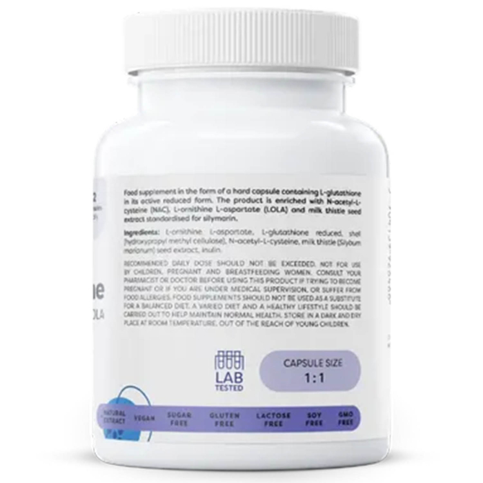 Glutathione with silymarin, NAC and LOLA, Osavi, 60 capsule [3]