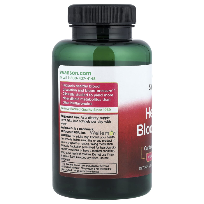 Healthy Blood Flow, Swanson, 60 Softgels SW1854 [3]