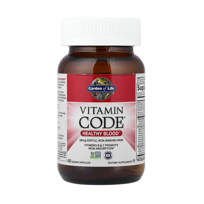 Healthy Blood™ Vitamin Code, Garden of Life, 60 capsule [3]