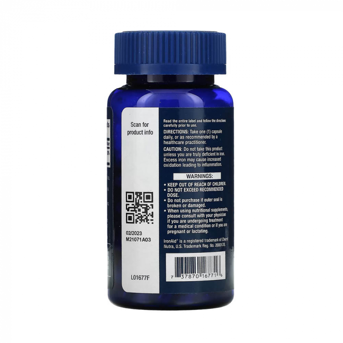 Iron Protein Plus, 300 mg, Life Extension, 100 capsules [3]