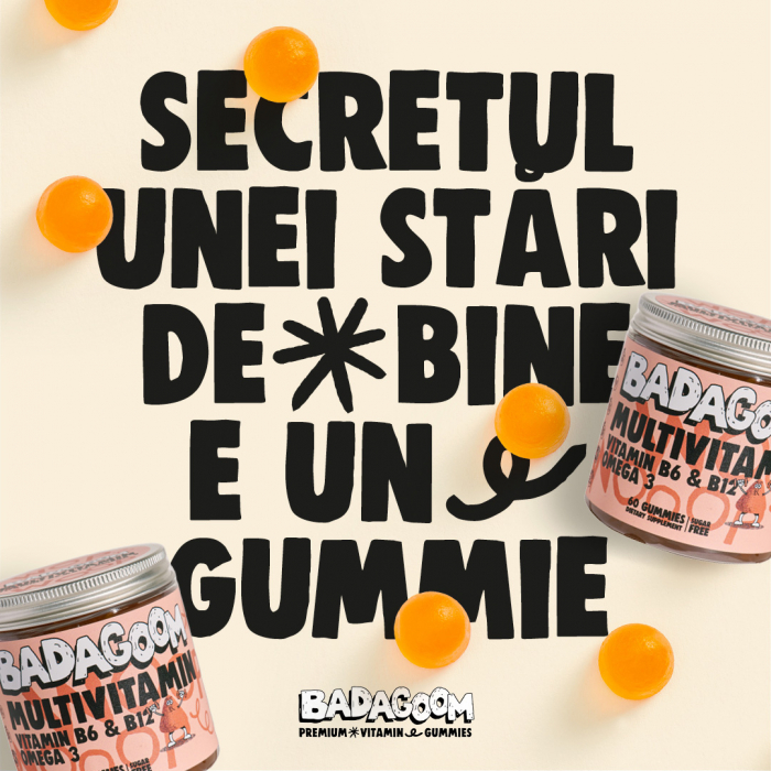 Jeleuri gumate Multivitamin Omega 3, Badagoom, 60 jeleuri [6]