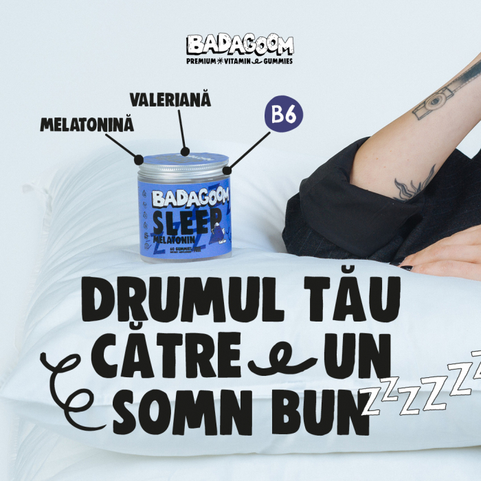 Sleep Melatonin gummy jellies, Badagoom, 60 jellies [5]