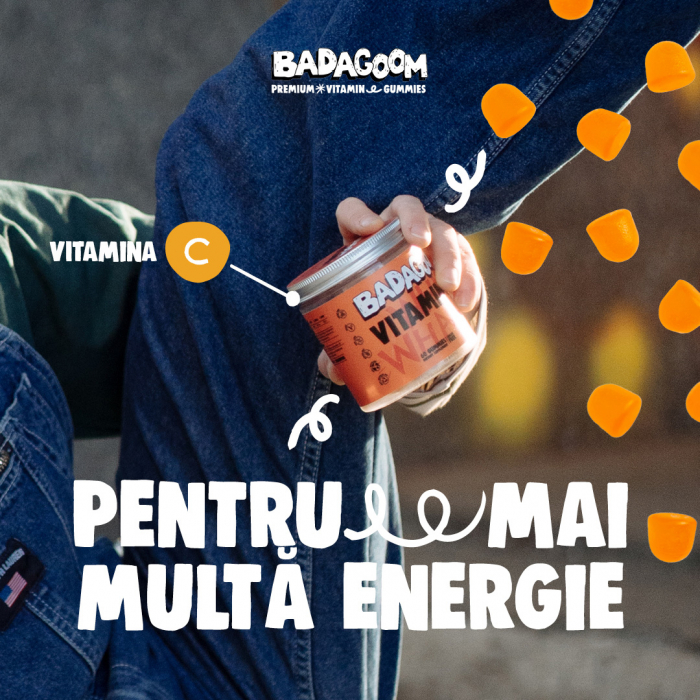Jeleuri gumate Vitamin C, Badagoom, 60 jeleuri [5]