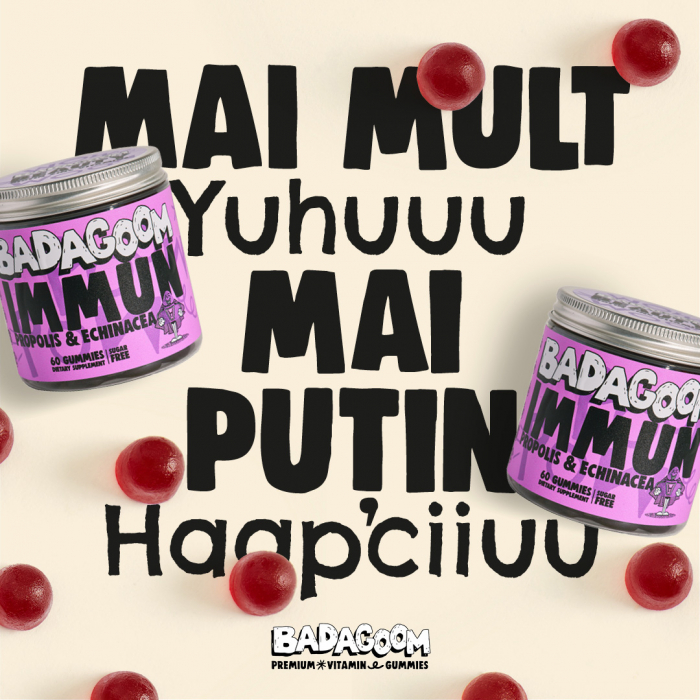 Jeleuri Immun Propolis & Echinacea, Badagoom, 60 jeleuri [6]