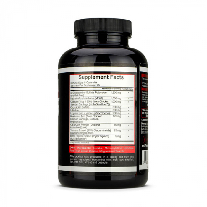 Joint Defender, Protectie articulatii, Rich Piana 5% Nutrition, 200 capsule [2]