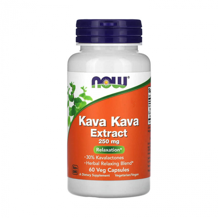 Kava Kava Extract, 250 mg, NOW Foods, 60 capsules [1]