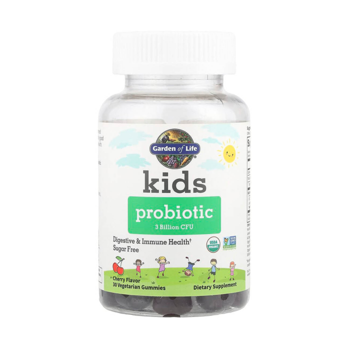 Kids Probiotic Gummies, 3 Billion CFU, Garden of Life, 30 Gummies [1]