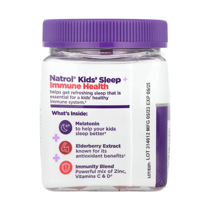 Kids, Sleep + Immune Health, Natrol, 50 jeleuri [3]