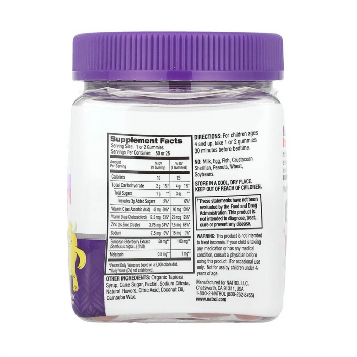Kids, Sleep + Immune Health, Natrol, 50 jeleuri [2]