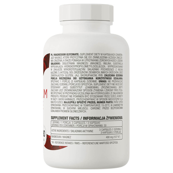 Magnesium Glycinate, 133 mg, OstroVit, 90 capsules [2]