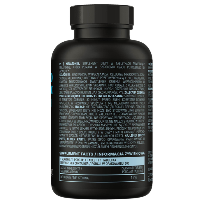 Melatonin, 1 mg, Keep Sleep OstroVit, 300 tablets [2]