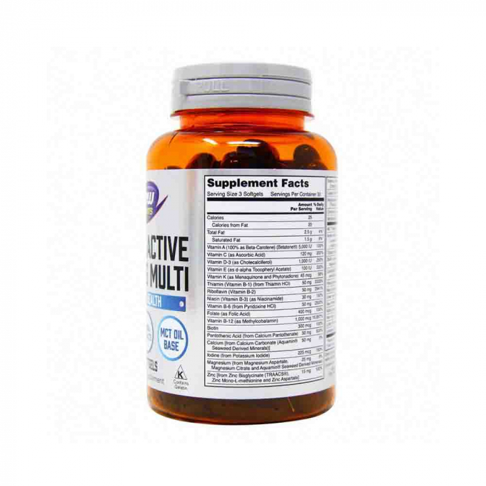 Now Foods, Sports, Men's Active Sports Multi, 180 Softgels [4]