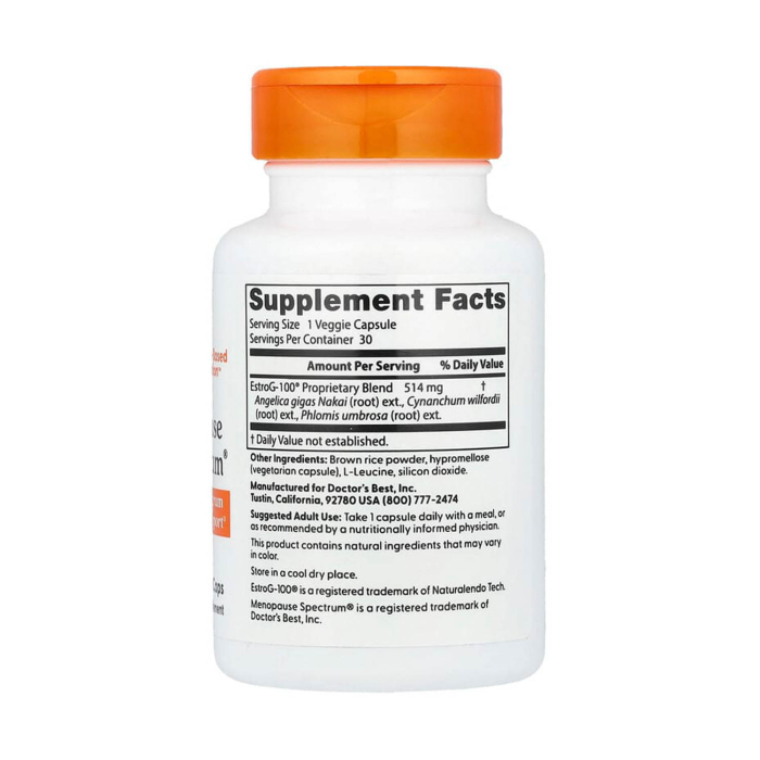 Menopause Spectrum®, Doctor's Best, 30 capsule [2]