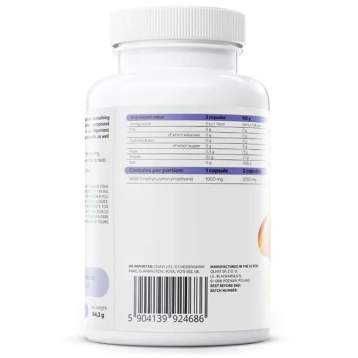 MSM, 1000 mg, Osavi, 60 capsules [3]
