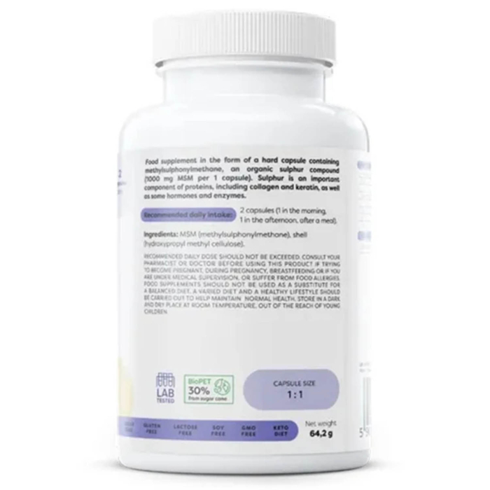 MSM, 1000 mg, Osavi, 60 capsules [2]