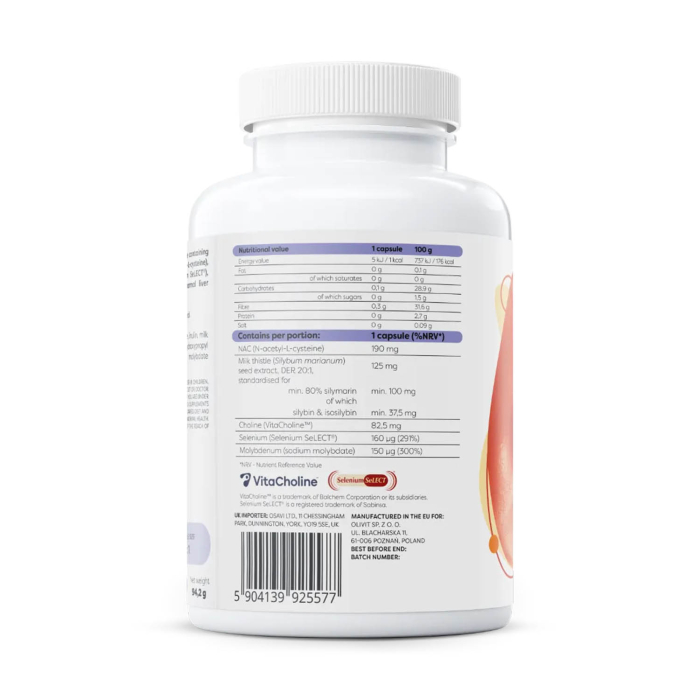NAC Detox, Selenium & Molybdenum, Osavi, 120 capsule [3]