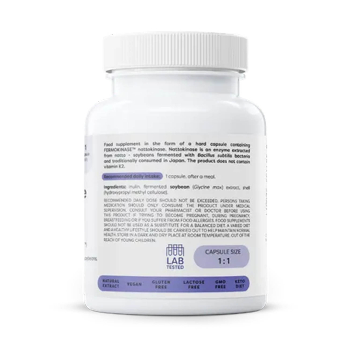 Nattokinase 100 mg, Osavi, 60 capsule [2]