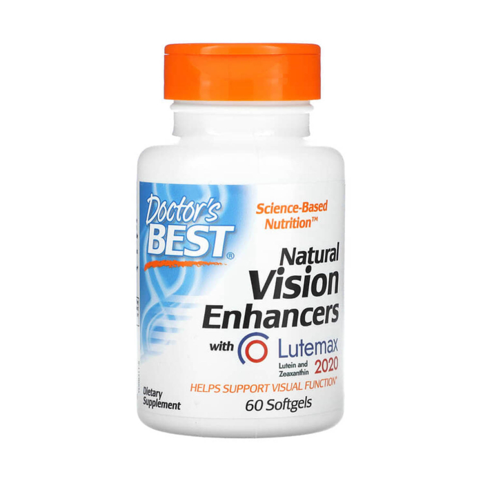 Natural Vision Enhancers with Lutemax 2020, Doctor's Best, 60 softgels [1]