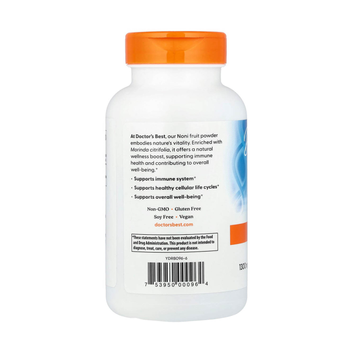Noni Fruit, 650 mg, Doctor's Best, 120 capsule [3]
