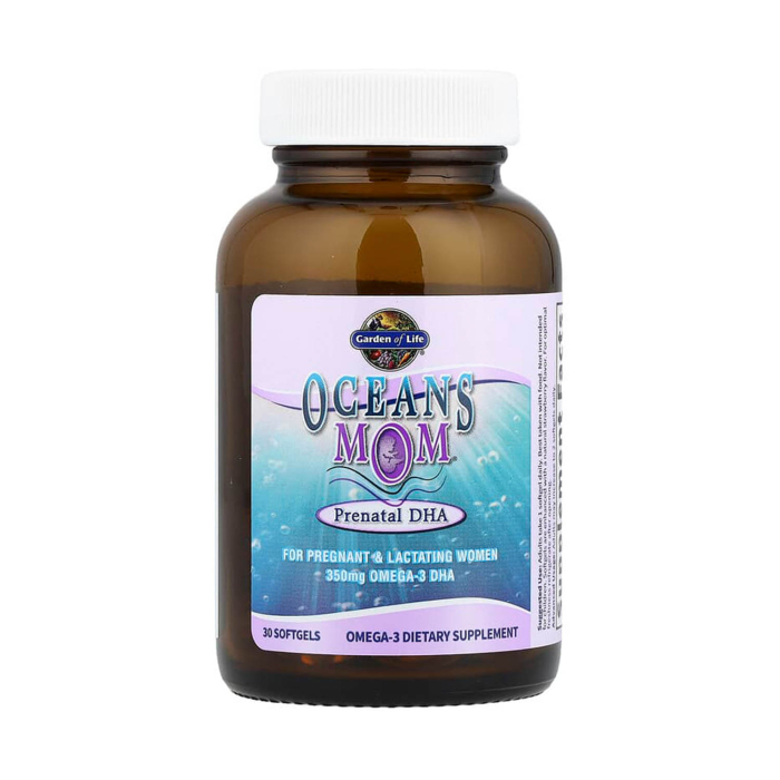 Oceans Mom®, Prenatal DHA, 350 mg, Garden of Life, 30 softgels [3]
