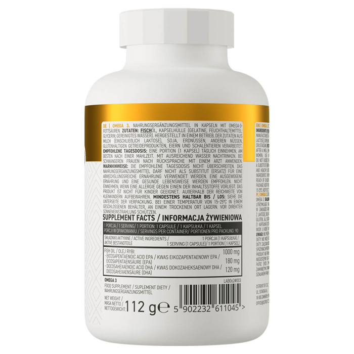 Omega 3, 1000 mg, OstroVit, 90 capsule [2]