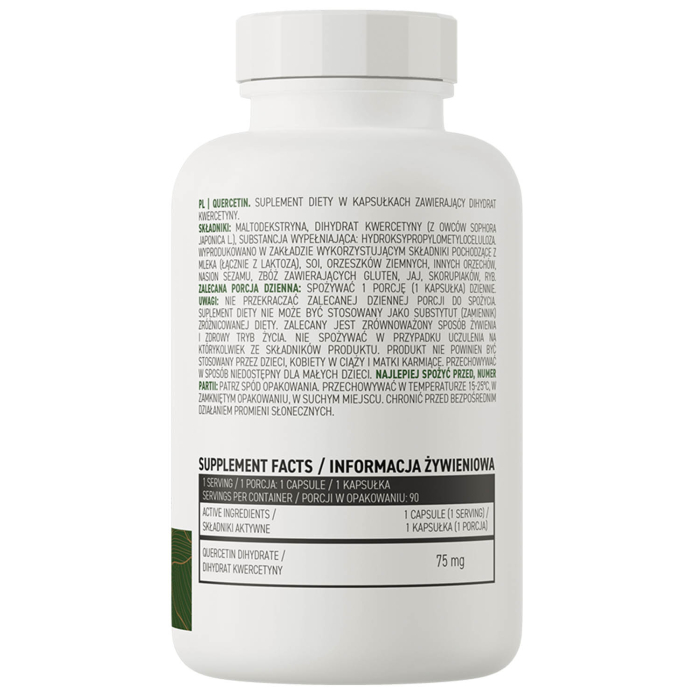 Quercetin, OstroVit, 90 capsule [2]