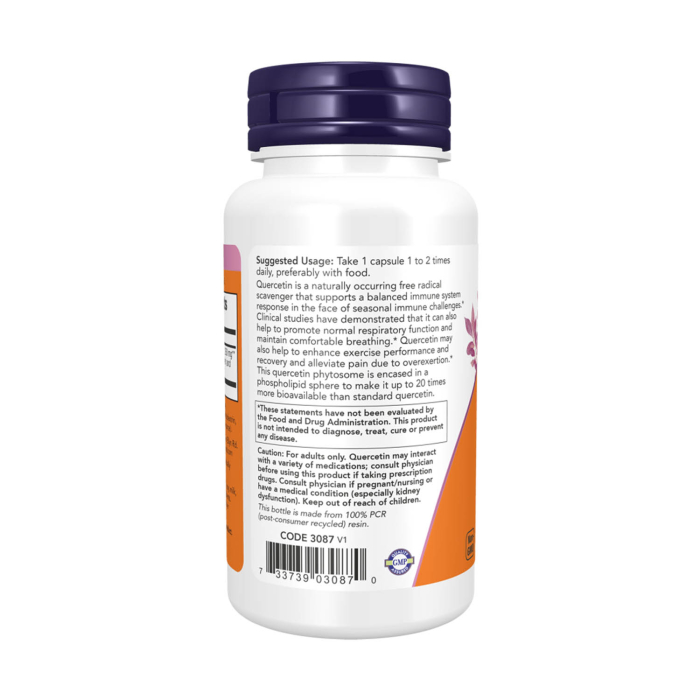 Quercetin Phytosome, 250 mg, NOW Foods, 90 capsules [3]