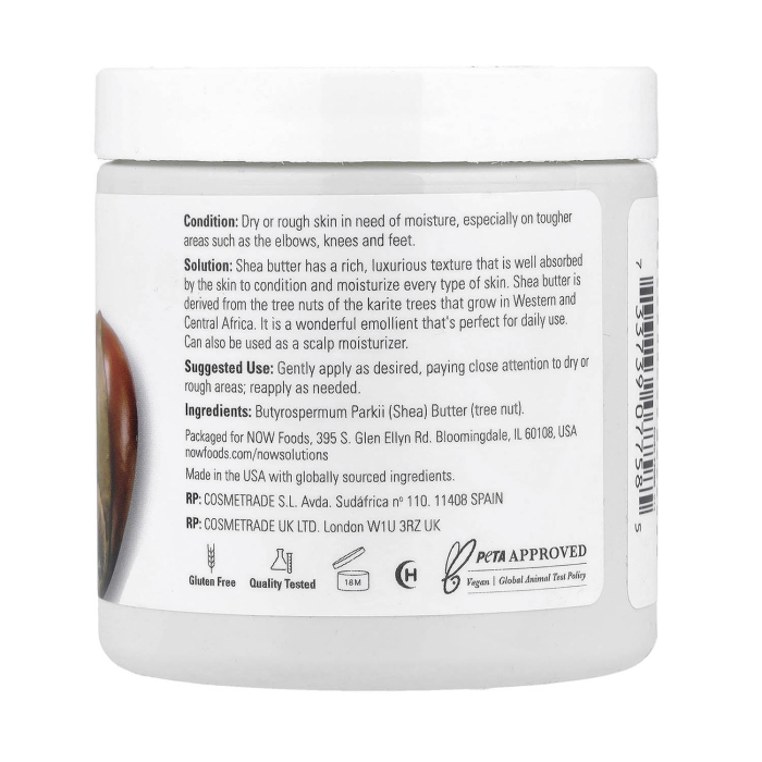 Shea Butter Solutions, NOW Foods, 198g [2]