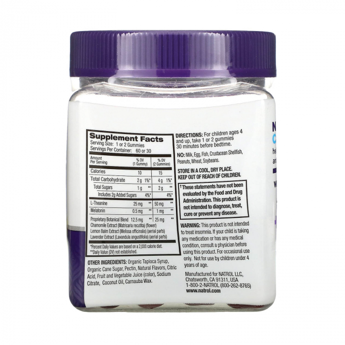 Sleep + Calm, Strawberry, Natrol Kids, 60 Gummies [2]