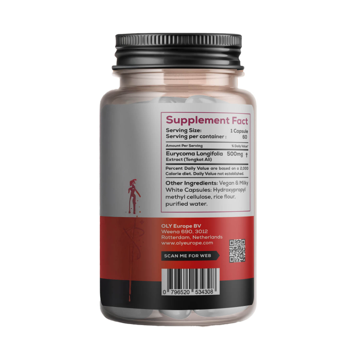 Tongkat Ali Extract, 500 mg, Oly, 60 capsule [2]