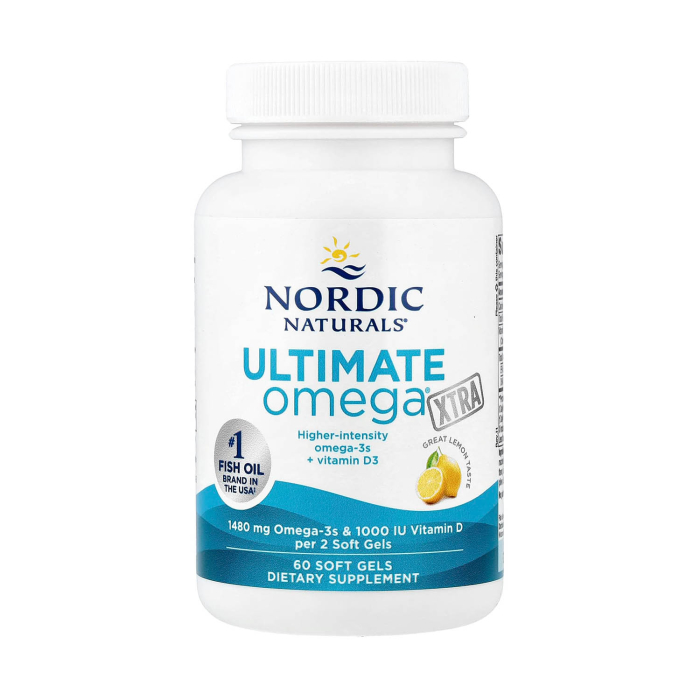 Ultimate Omega® Xtra, 1480 mg, Nordic Naturals, 60 softgels [3]