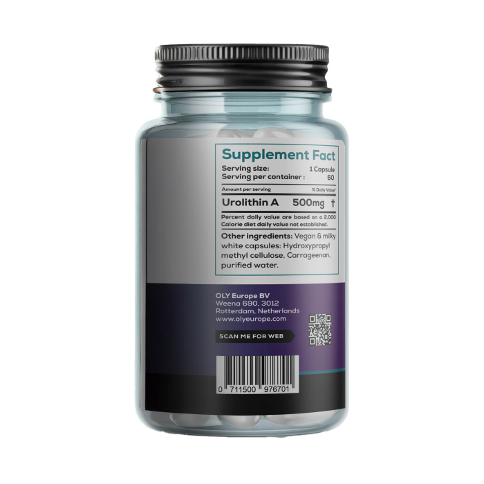 Urolithin A, 500 mg, Oly, 60 capsules [2]