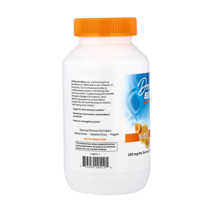 Vitamin C Gummies, Doctor's Best, 120 Gummies [3]