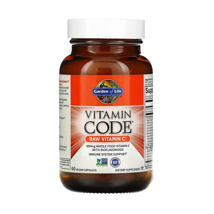 Vitamin Code, RAW Vitamin C, Garden of Life, 60 capsule [3]
