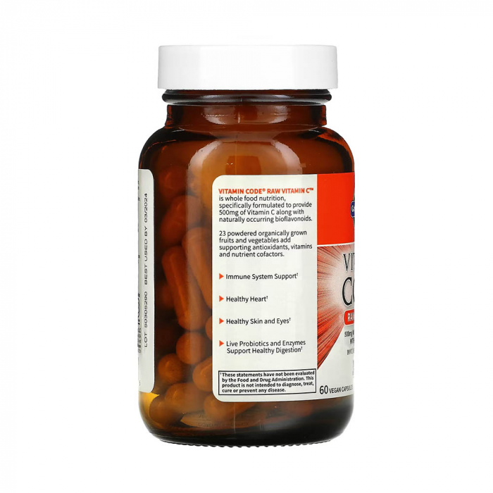 Vitamin Code, RAW Vitamin C, Garden of Life, 60 capsule [4]