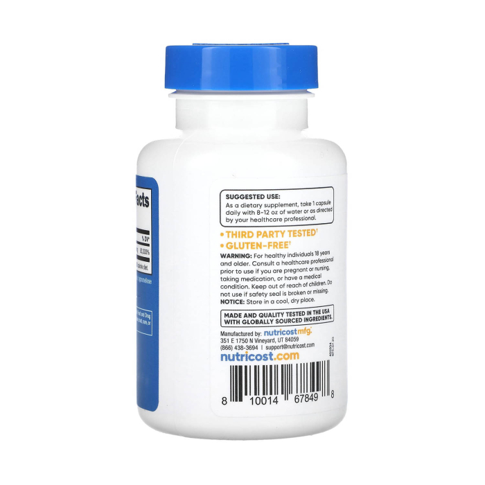 Vitamina B12 Metilcobalamină, 2000 mcg, Nutricost, 120 capsule [3]