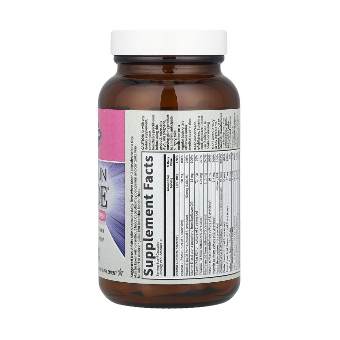 Whole Food Multivitamin For 50 & Wiser Women, Garden of Life, 120 capsules [4]