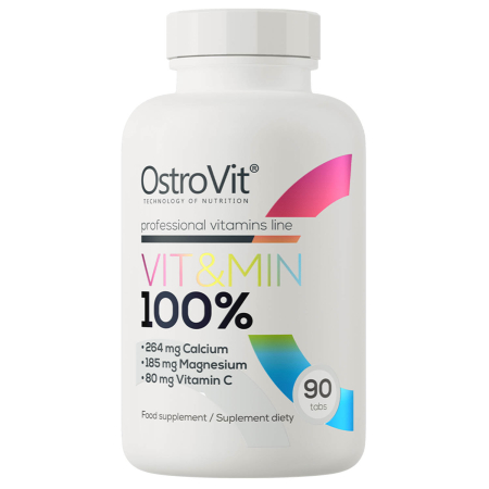 OstroVit - 100% Vitamins & Minerals, OstroVit, 90 tablete